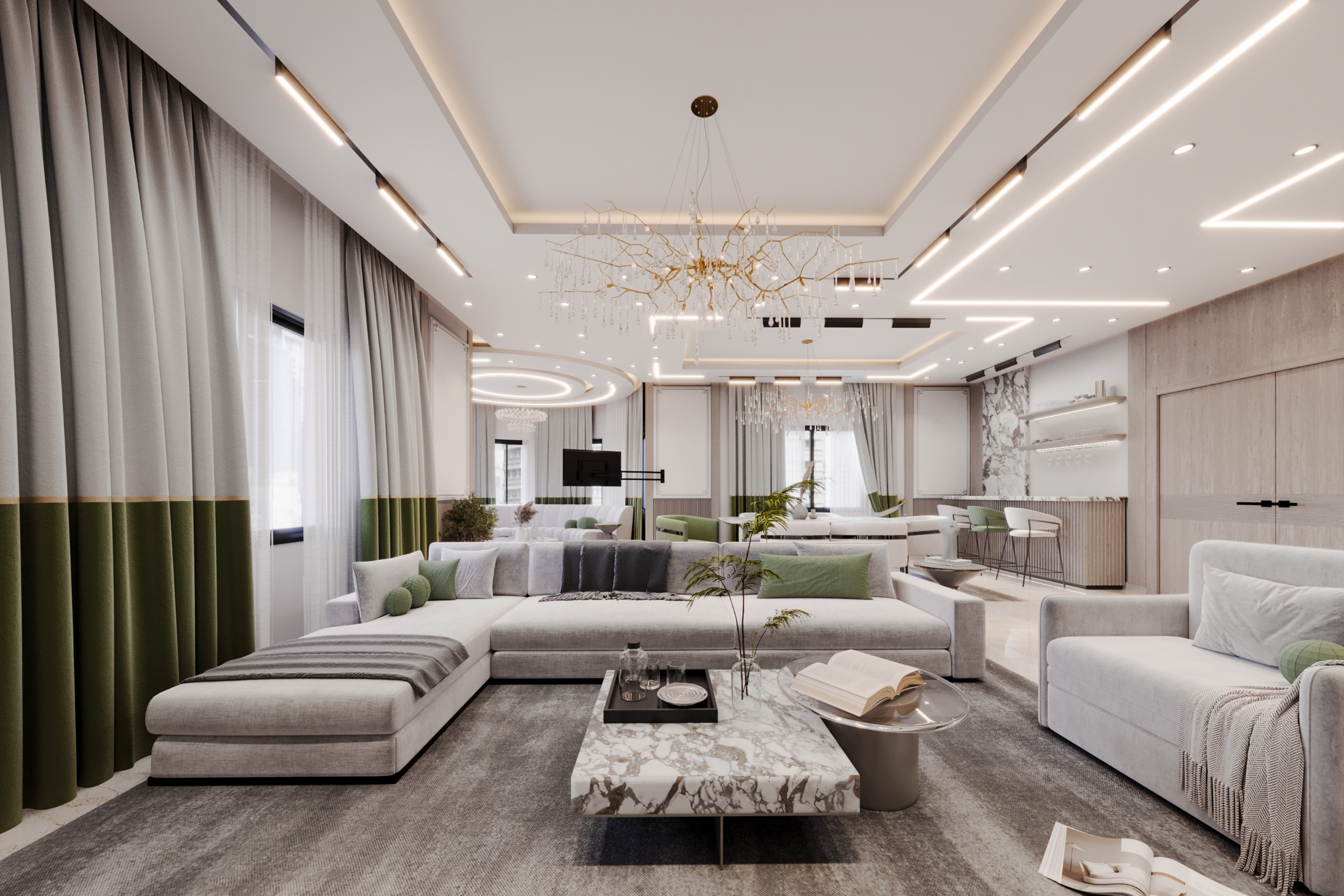 Interior Colors in Luxury Villas: How to Choose the Perfect Color Palette for Your Designs